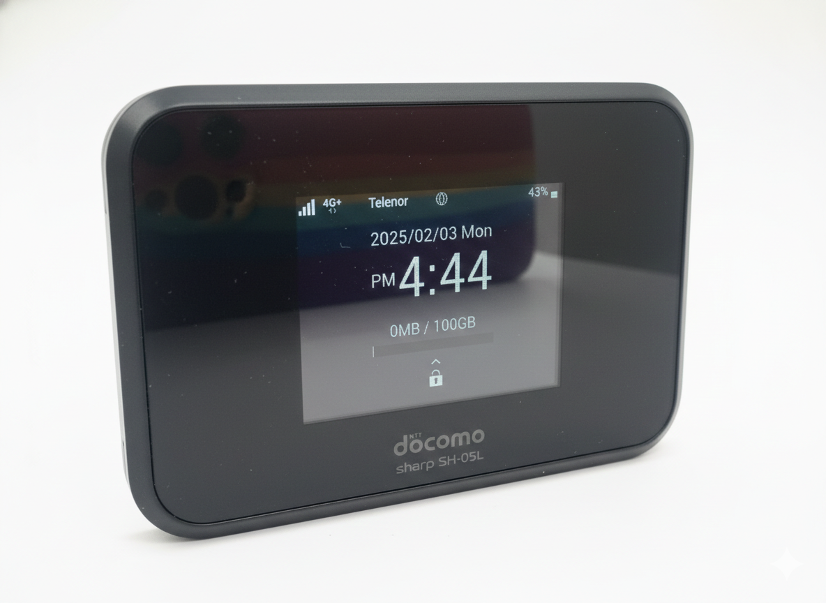 Docomo SH-05L Pocket WiFi Device Price in Pakistan – 4G+ LTE Cat 16